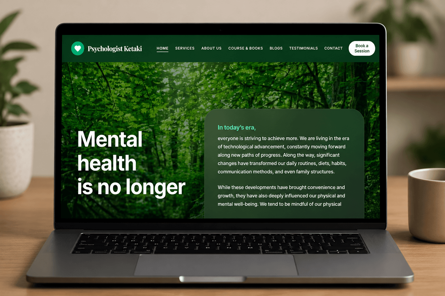 Psychologist ketaki